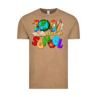 Vintage Coffee 100 days of school Vintage Tee - texasbilliewilder