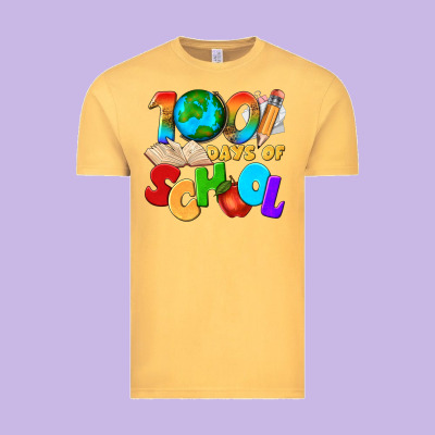 100 Days Of School Vintage Tee Designed By Texasbilliewilder