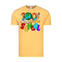 Vintage Mustard 100 days of school Vintage Tee - texasbilliewilder
