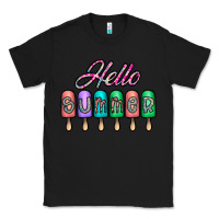 Black hello summer Classic Tee - CowhideDigitalArt