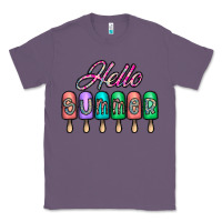 Lavender hello summer Classic Tee - CowhideDigitalArt