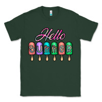 Sports Green hello summer Classic Tee - CowhideDigitalArt