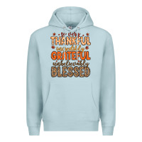 Blue Mist so very thankful incredibly grateful unbelievably Premium Hoodie - MaliasSmallBusiness
