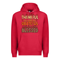 Cardinal so very thankful incredibly grateful unbelievably Premium Hoodie - MaliasSmallBusiness