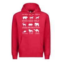 Cardinal Animals Of The World Premium Hoodie - Bettercallsaul