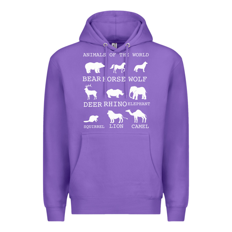 Animals Of The World Premium Hoodie by Bettercallsaul | Teevron