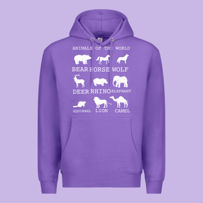 Animals Of The World Premium Hoodie Designed By Bettercallsaul