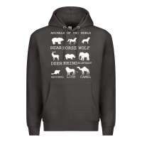 Smoke Animals Of The World Premium Hoodie - Bettercallsaul