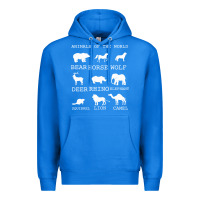True Royal Animals Of The World Premium Hoodie - Bettercallsaul