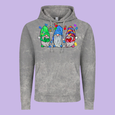 Autism Gnome Vintage Hoodie Designed By Jahusdesignshop