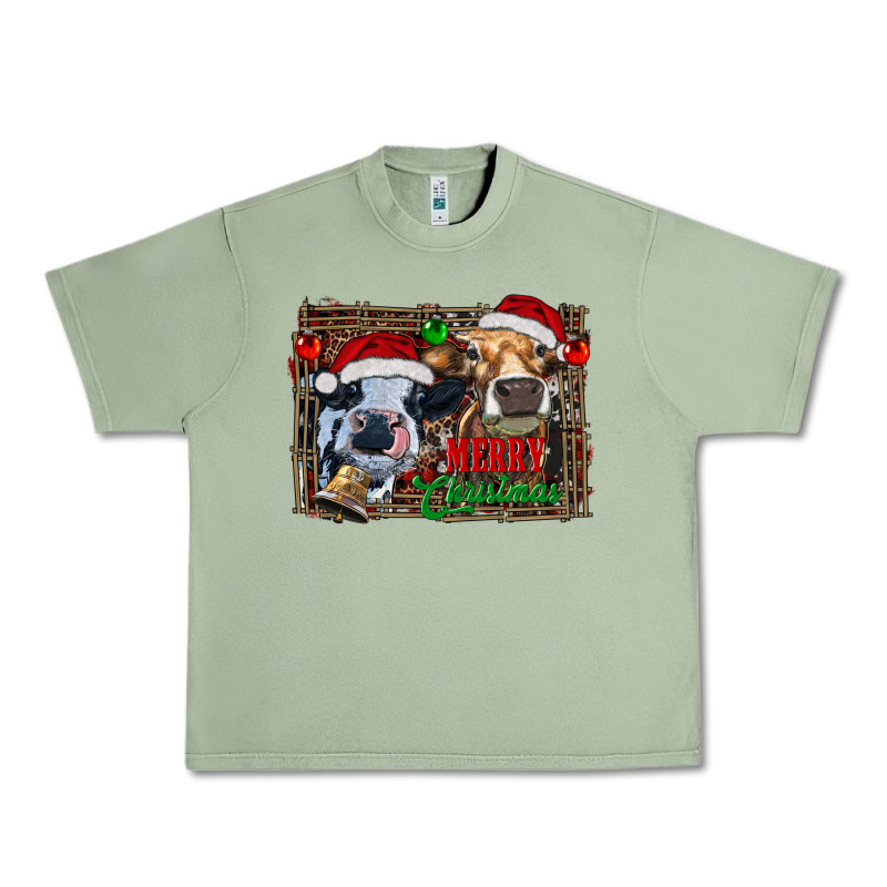 Merry Christmas Heifers Urban Heavy Tee by RanaPortraitStore | Teevron