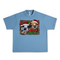 Pebble Blue merry christmas heifers Urban Heavy Tee - RanaPortraitStore
