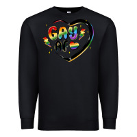 Black gay af Premium Sweatshirt - MaliasSmallBusiness