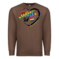 Chestnut gay af Premium Sweatshirt - MaliasSmallBusiness