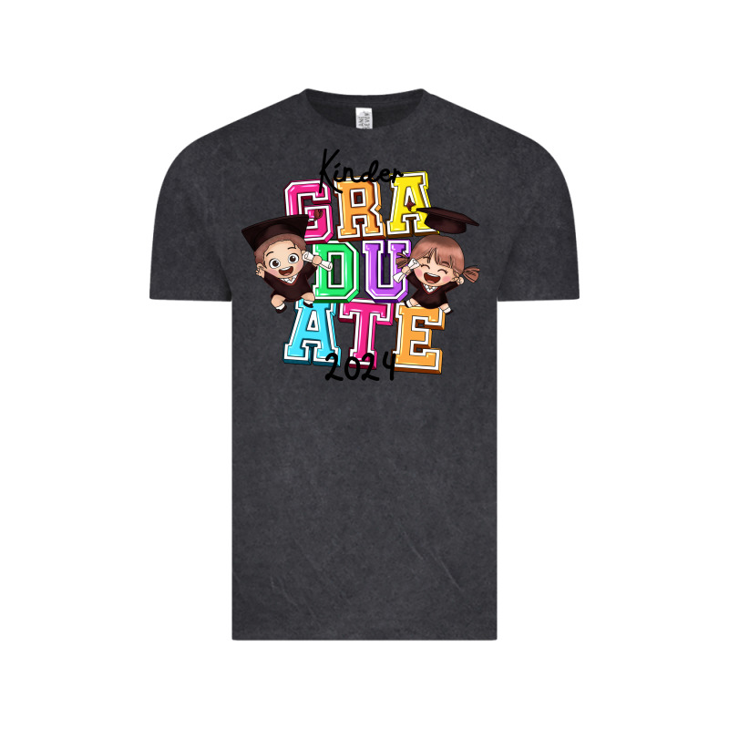 Kinder Graduate 2024 Vintage Tee by texasbilliewilder | Teevron