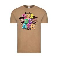 Vintage Coffee kinder graduate 2024 Vintage Tee - texasbilliewilder