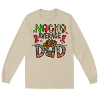 Mushroom nacho average dad Long Sleeve Tee - CowhideDigitalArt
