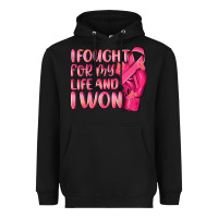 Black i fought for my life and i won Heavyweight Hoodie - NancyCooperArtShop