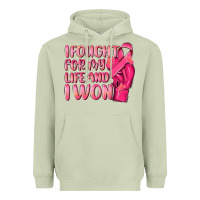 Matcha i fought for my life and i won Heavyweight Hoodie - NancyCooperArtShop