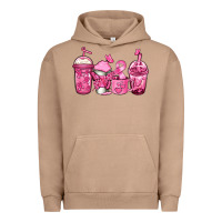 Pigment Burro breast cancer coffee Urban Hoodie - Jasminsmagicworld