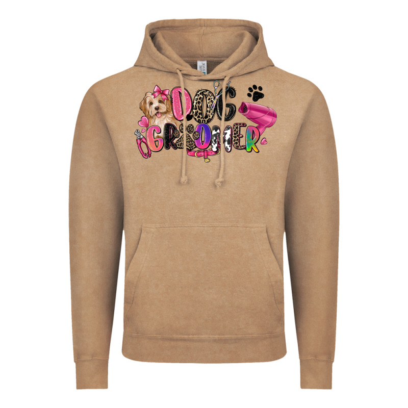Dog Groomer Vintage Hoodie by Zillion Design Studio | Teevron