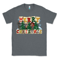 Charcoal Heather merry christmas Classic Tee - FaDigitalArtStudio