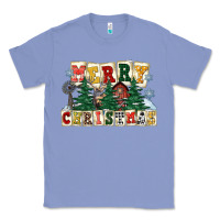 Colony Blue merry christmas Classic Tee - FaDigitalArtStudio