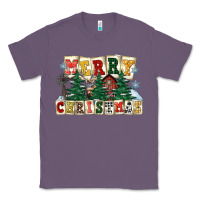 Lavender merry christmas Classic Tee - FaDigitalArtStudio