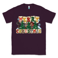 Plum merry christmas Classic Tee - FaDigitalArtStudio