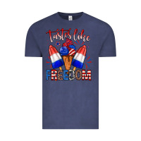 Vintage Denim taster like freedom Vintage Tee - Zillion Design Studio
