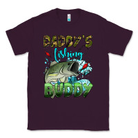 Plum daddy's fishing buddy Classic Tee - HRA Design Shop