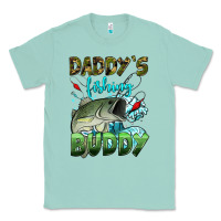 Seafoam daddy's fishing buddy Classic Tee - HRA Design Shop