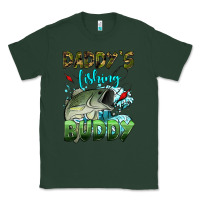 Sports Green daddy's fishing buddy Classic Tee - HRA Design Shop