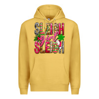 Antique Gold Sleigh girl sleigh Premium Hoodie - NancyCooperArtShop