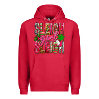 Cardinal Sleigh girl sleigh Premium Hoodie - NancyCooperArtShop