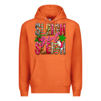 Carrot Sleigh girl sleigh Premium Hoodie - NancyCooperArtShop