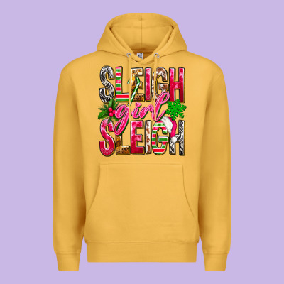 Sleigh Girl Sleigh Premium Hoodie Designed By Nancycooperartshop