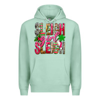 Seafoam Sleigh girl sleigh Premium Hoodie - NancyCooperArtShop