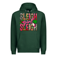 Sports Green Sleigh girl sleigh Premium Hoodie - NancyCooperArtShop