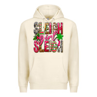 Tofu Sleigh girl sleigh Premium Hoodie - NancyCooperArtShop