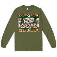 Army Green soccer gnome Long Sleeve Tee - HRA Design Shop