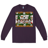 Plum soccer gnome Long Sleeve Tee - HRA Design Shop