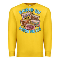 Lemon raised on jesus music Premium Sweatshirt - MaliasSmallBusiness