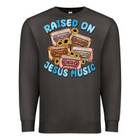 Smoke raised on jesus music Premium Sweatshirt - MaliasSmallBusiness