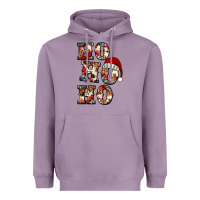 Lavender ho ho ho western christmas Heavyweight Hoodie - Jasminsmagicworld