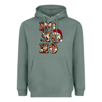 Sage ho ho ho western christmas Heavyweight Hoodie - Jasminsmagicworld