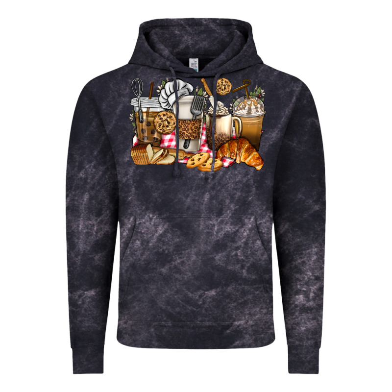 Bakery Coffee Cups Vintage Hoodie by texasbilliewilder | Teevron