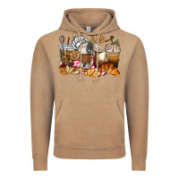 Vintage Coffee bakery coffee cups Vintage Hoodie - texasbilliewilder