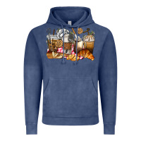 Vintage Denim bakery coffee cups Vintage Hoodie - texasbilliewilder
