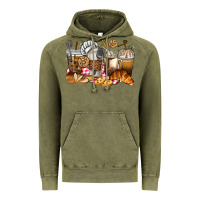 Vintage Olive bakery coffee cups Vintage Hoodie - texasbilliewilder